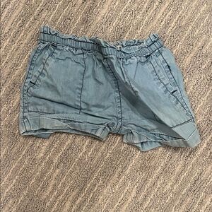Peek little peanut denim shorts (6-12 months)